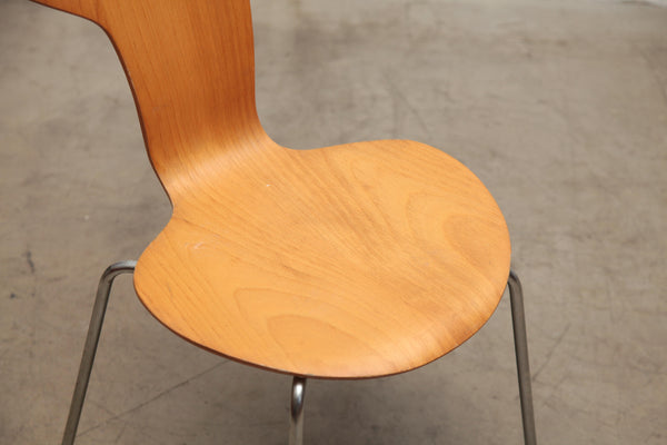 1950s Mosquito Munkegård Dining Chairs by Arne Jacobsen, Denmark - Set of 3