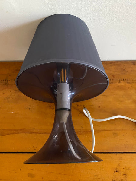 1990s Ikea Lampan Dark Turquoise Blue Plastic Desk Lamp in Dark Turquoise Blue