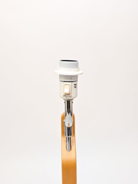 1980s Bentwood Beech Grevie Floor Lamp by Lars Bessfelt for Atelje Lyktan Sweden