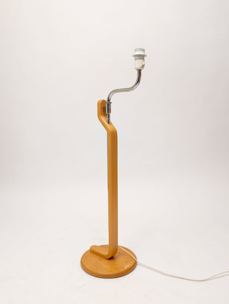 1980s Bentwood Beech Grevie Floor Lamp by Lars Bessfelt for Atelje Lyktan Sweden