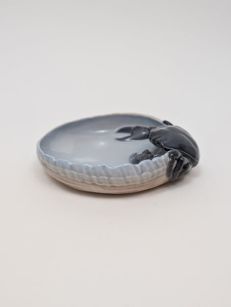 Royal Copenhagen Dish With Crab