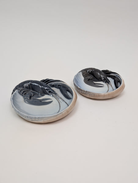 Royal Copenhagen Dish With Lobster
