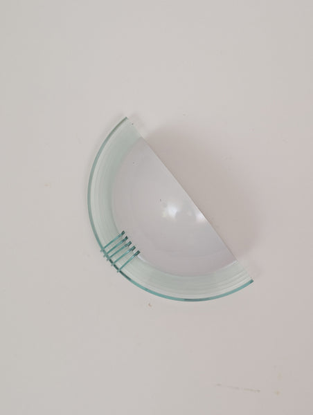 Vintage Nadair Half-Moon Wall Sconce