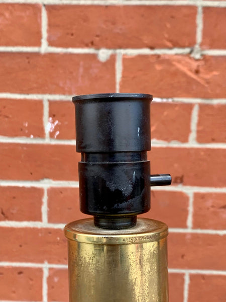 Pair of Brass Table Lamps, Swedish Design, 1970s