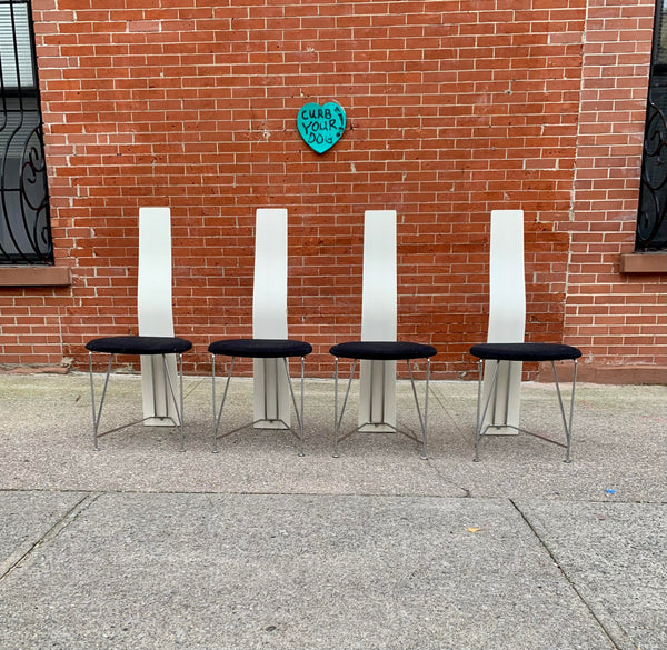 Set of Four Concorde Dining Chairs by Torstein Flatøy