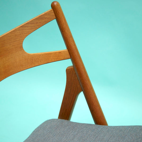 1950s Hans J. Wegner Sawbuck Chairs - Set of 6