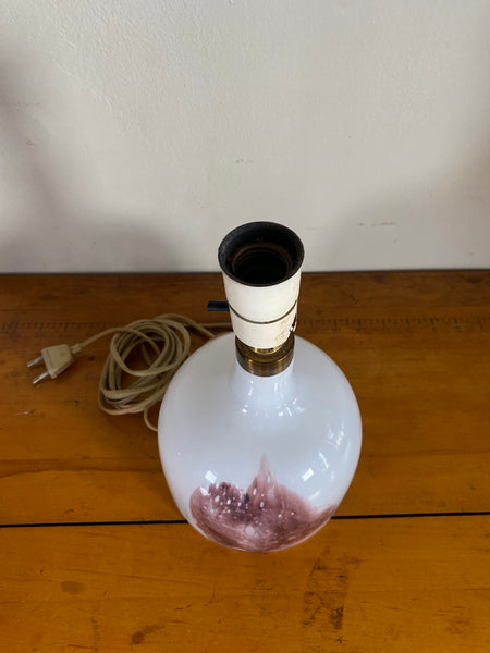 1984 Holmegaard Lamp Design Michael Bang, Denmark
