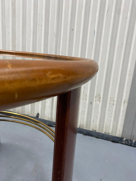 Danish Cabinetmaker Art Deco Cocktail Table, Circa 1940s