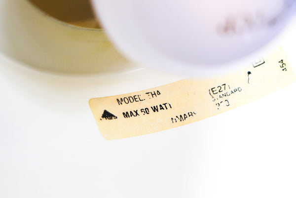 1960s Mid-Century Orange Billiard Pendant by Arne Jacobsen for Louis Poulsen